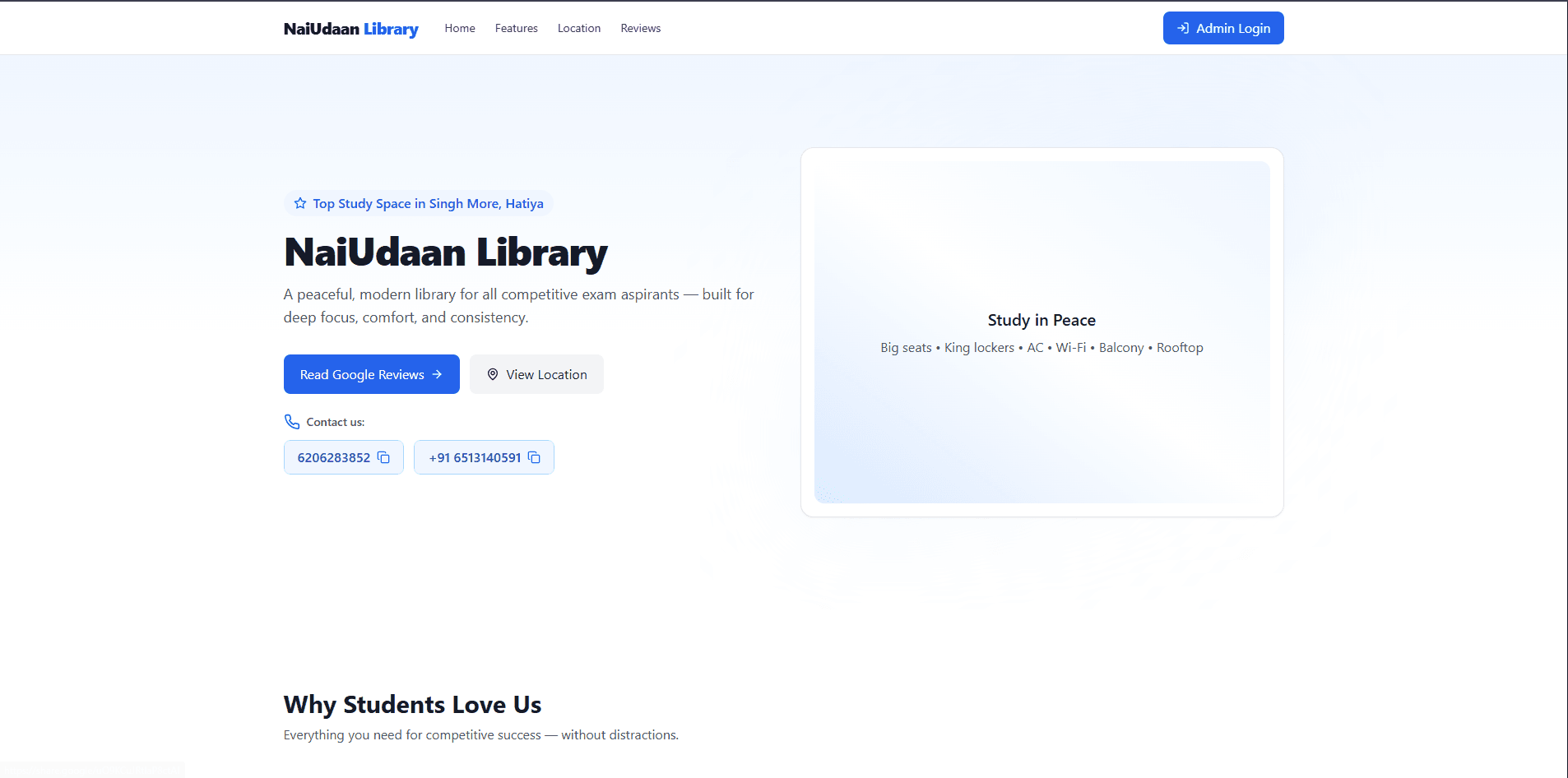 NaiUdaan - Library Management System